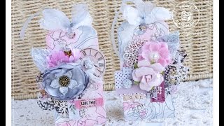 Prima Watercolor Tags Tutorial Emilia Sieradzan