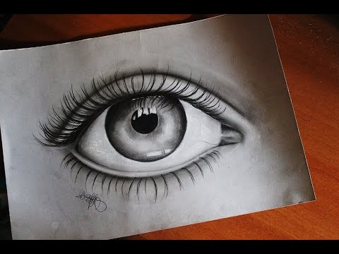 How To Draw A Realistic Eye Come Disegnare Un Occhio Realistico