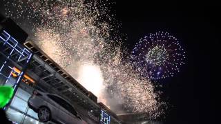 2013 New Year Fireworks @Central World Thailand