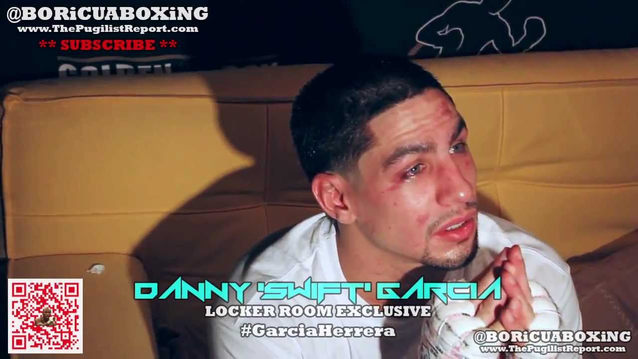 DANNY GARCIA Locker Room Exclusive: 