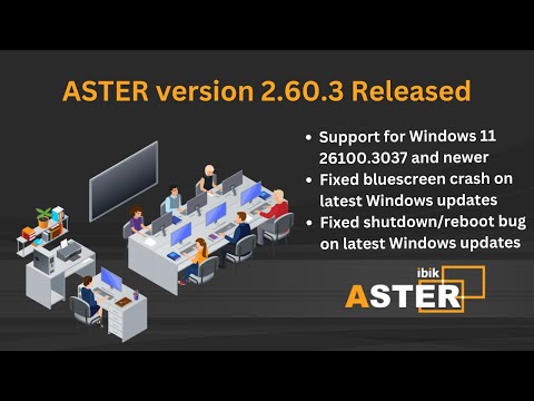 ASTER 2.60.3 Released | Fixes BSOD Crash on Windows 11 24H2 - YouTube