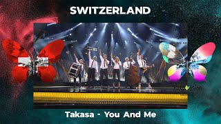 Takasa - You And Me (Eurovision 2013 - Switzerland)