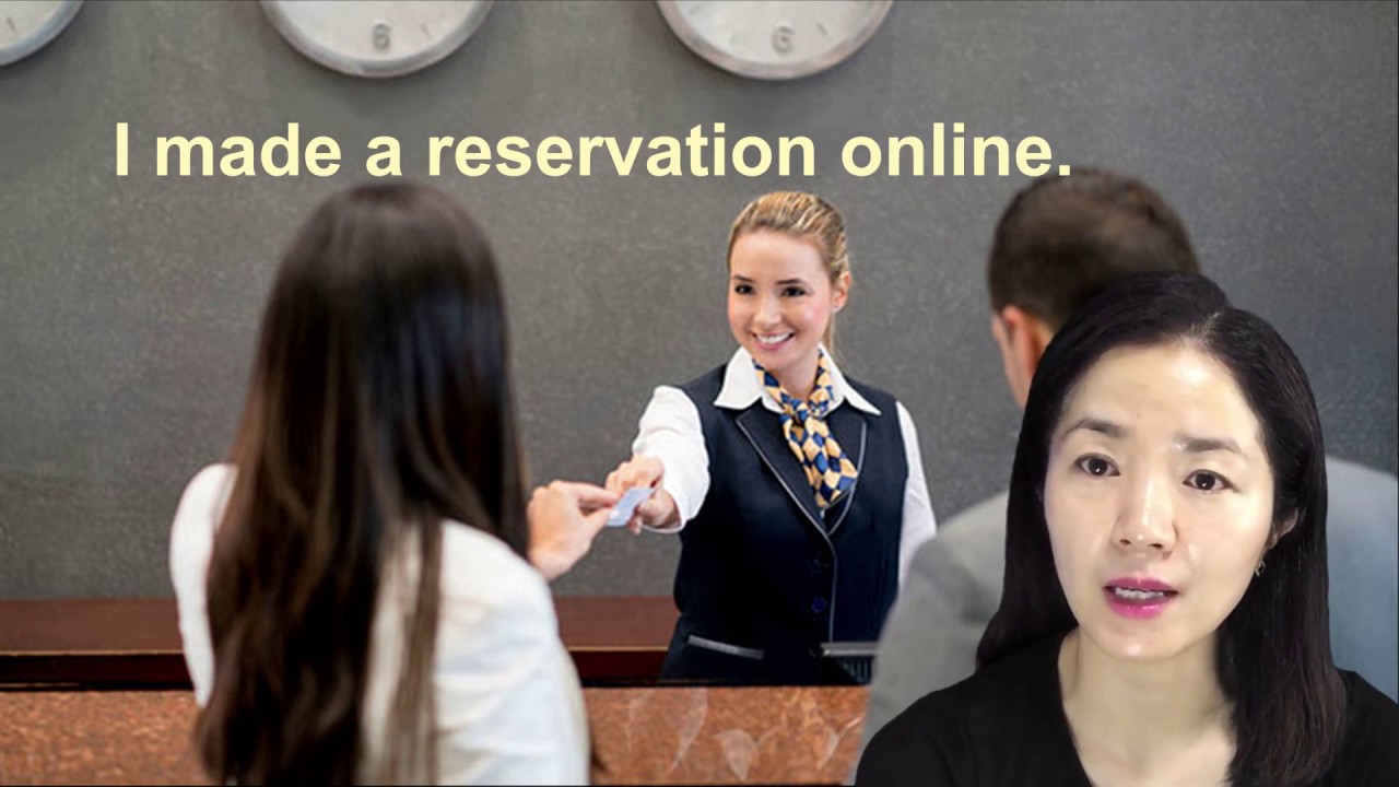 해외여행영어 6 호텔체크인 hotel checkin YouTube