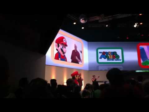 GAMESCOM 2011 Part 1 Charles Martinet On Stage 