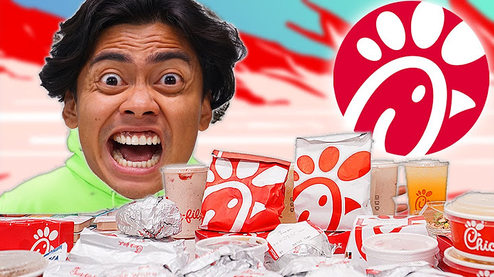 I Ordered Everything From CHICK-FIL-A Menu