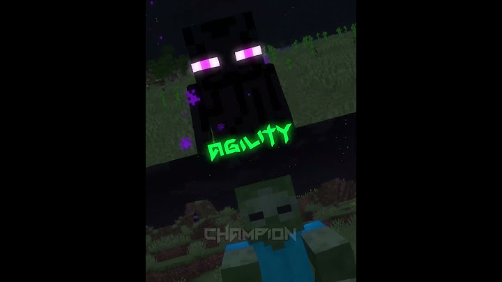 Zombie (Minecraft) VS Enderman (Minecraft)