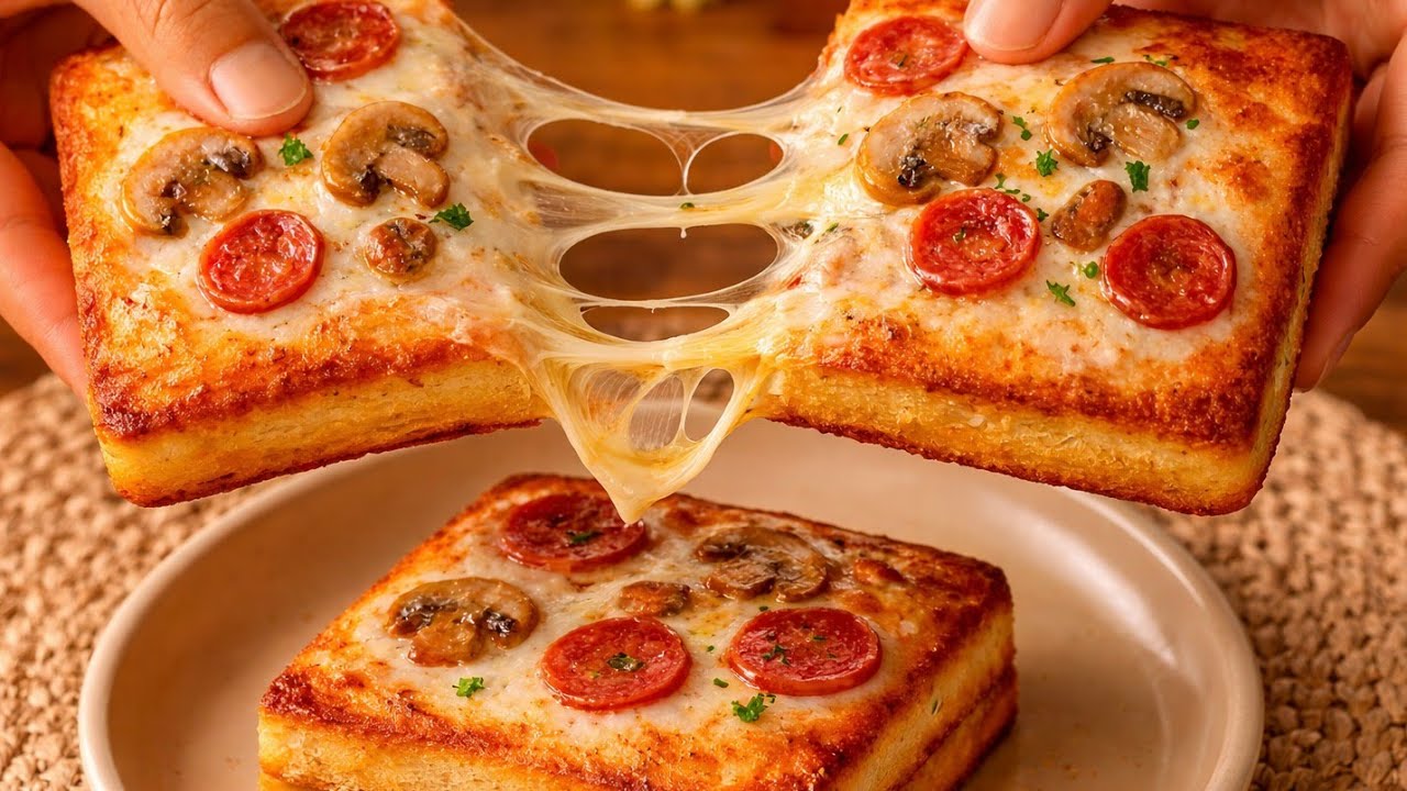 This Egg Toast Is Going Viral! 🤯 5-Minute Cheesy Breakfast