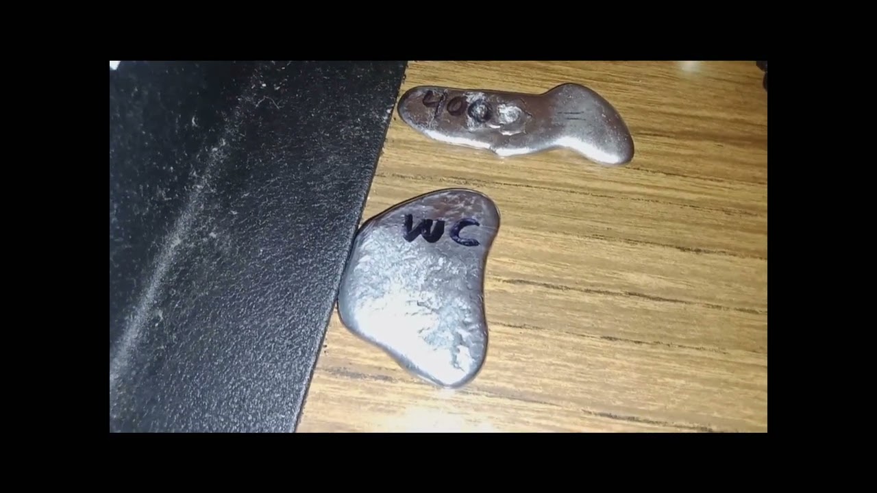 Testing lead hardness with pencils