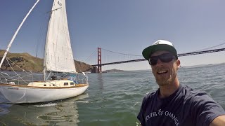 The journey across pacific ocean begins with a standup paddleboard
under golden gate bridge to meet sv dolce (alberg 30) and dave. hawaii
here we com...