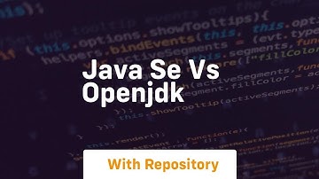 java se vs openjdk