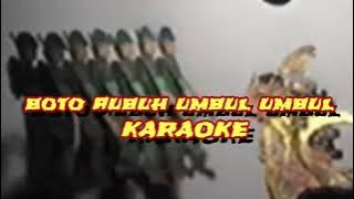 boto rubuh umbul umbul karaoke || orgen sampling Yamaha