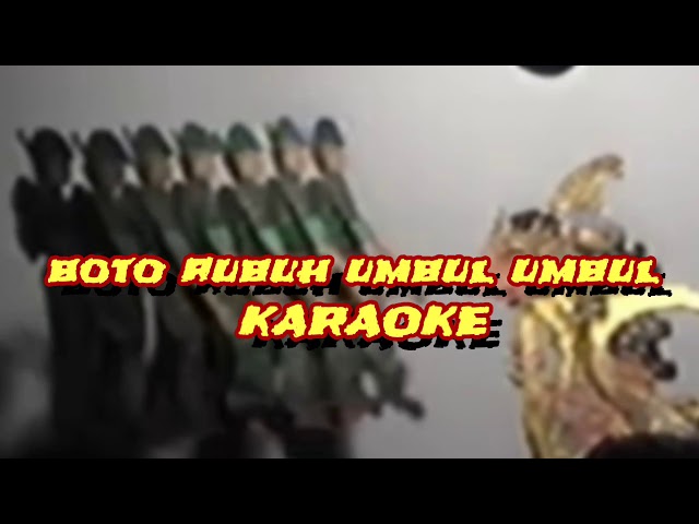 boto rubuh umbul umbul karaoke || orgen sampling Yamaha class=