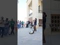 walking in crowded place