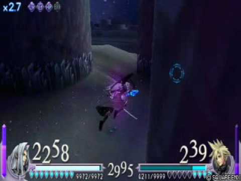 DISSIDIA FINAL FANTASY REPLAY　セフィ　ｖｓ　クラ