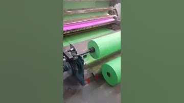 2 colors non woven flexographic printing machine