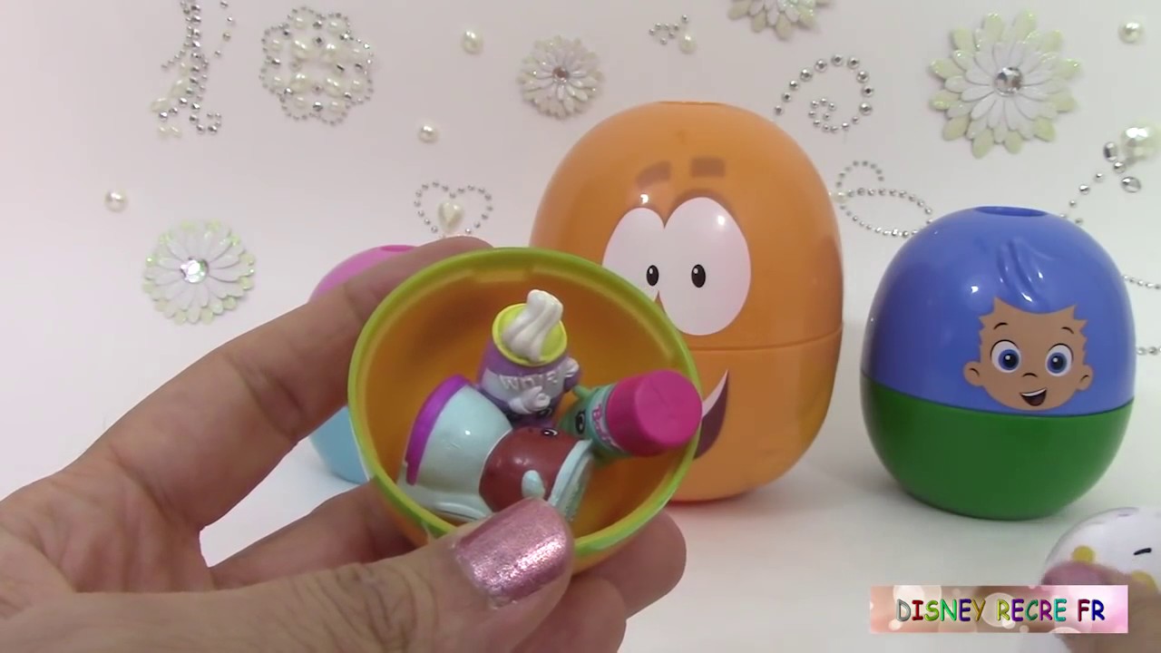 Bubulle Guppies en français Oeufs Surprise ♥ Bubble Guppies Stacking