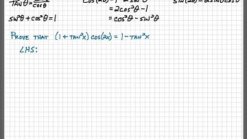 Using Double Angle Identities