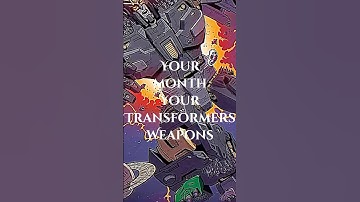 |Your month you transformers weapon| song: my ordinary life @rejhongilzene244