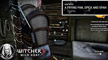You Won’t Believe This Quest! | Witcher 3 – A Frying Pan, Spick and Span Explained