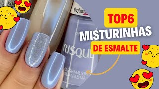 TOP 6 MISTURINHAS DE ESMALTES CLEAN QUE DERAM SUPER CERTO| Blog da Re Castori