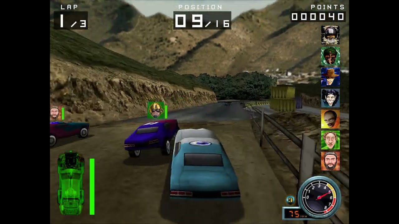 Demolition Racer - Demolition Leagues (1999) [Windows] | 4K/60