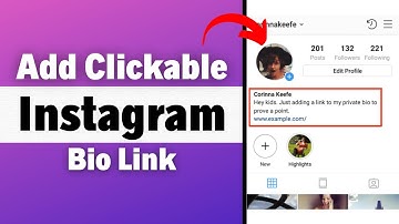 How to Add Clickable Link to Instagram Bio - Add Link in Bio 2023