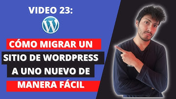 😮🙌Cómo migrar una web WordPress a otro hosting 2023 ✅✅
