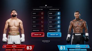 Amir Khan VS Conor Benn || Undisputed Boxing Game Early Access ESBC