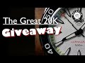 The Great 20,000 Subscriber Giveaway! [Contest]