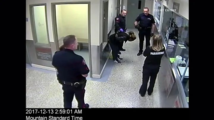 FULL VIDEO: Const. Alex Dunn is seen slamming a wo...