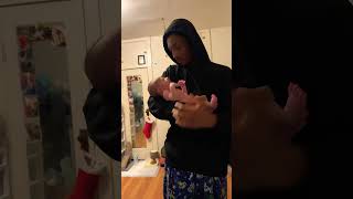 Different Ways We Hold Our Newborn Son