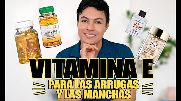 ¿Es buena la vitamina E para las arrugas?