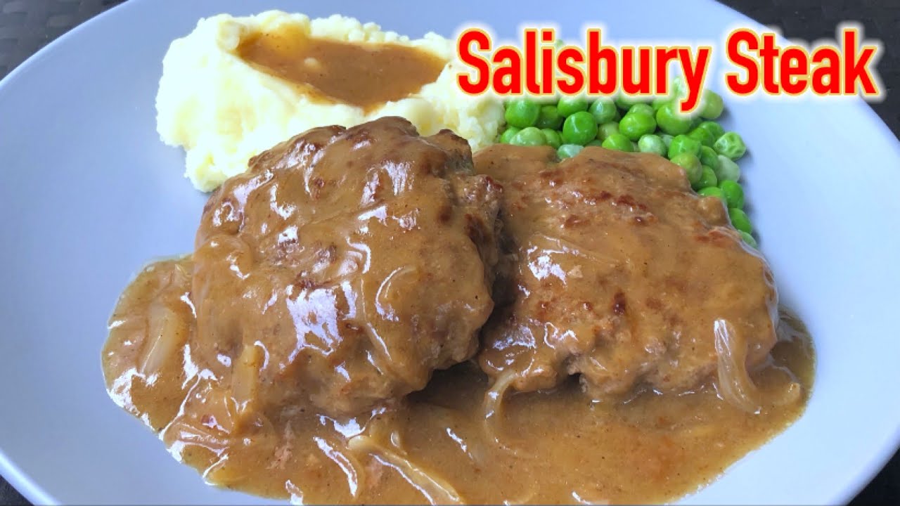 SALISBURY STEAK with ONION GRAVY YouTube