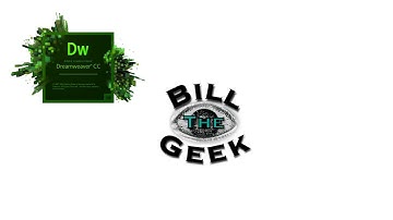 Dreamweaver CC Vertical List, Bill the Geek 110