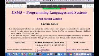 cs365sp21 feb18 C C++ Generics