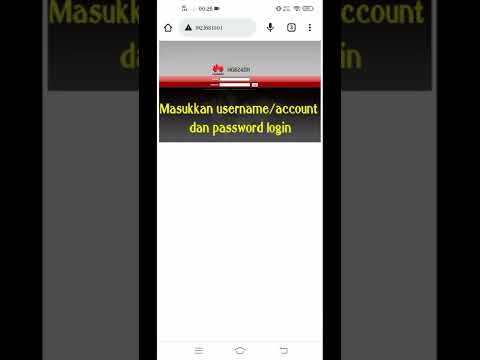 Cara ubah nama dan password wifi pada routter HUAWEI