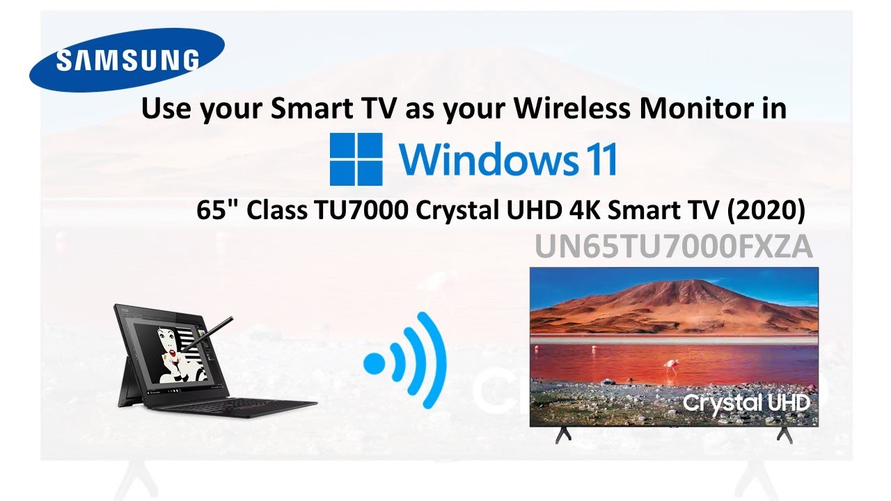 สาย ต่อ hdmi samsung  Update  How to connect your Windows 11 PC Laptop Wirelessly to a Samsung Smart TV through Screen Mirroring