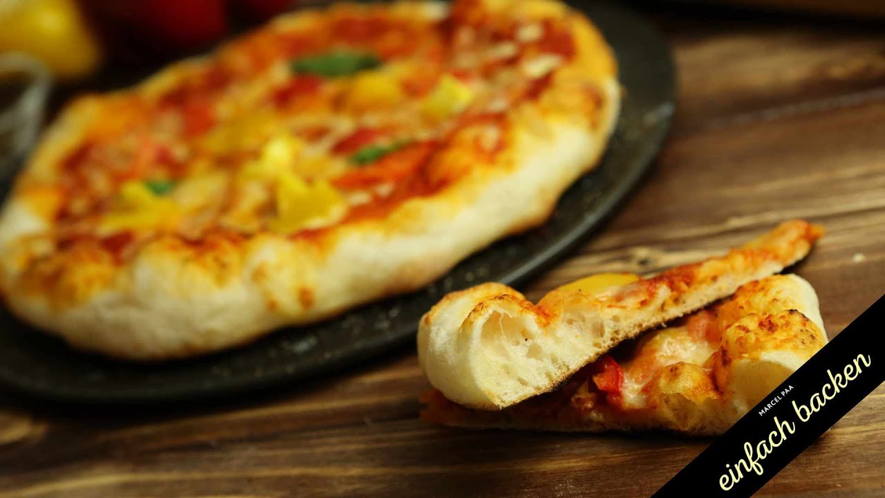 Pizzateig mit 48 Stunden Reifung - Einfach Backen – Marcel Paa