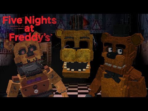 Freddy Fazbear is in my Minecraft World!!! The BEST FNAF mod in Minecraft // Mod Review