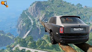 ТРУБЫ СМЕРТИ! СМЕРТЕЛЬНЫЙ СПУСК С ГОРЫ ПО ТРУБАМ | BeamNG.drive