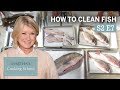 Martha Stewart Teaches You How To Clean Fish | Martha's Cooking School S2E7 "Fishmonger"
