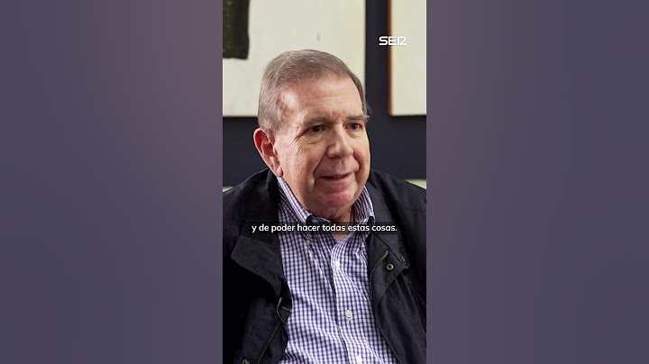 Edmundo González confiesa que huyó de Venezuela porque las fuerzas de Maduro “iban a por él”