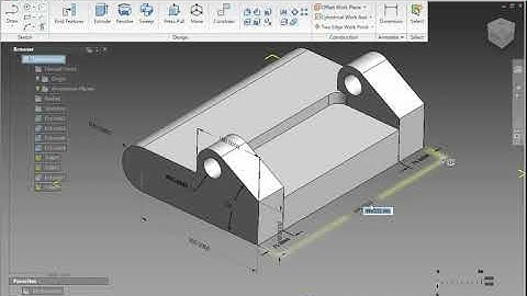 Autodesk Inventor Fusion Technology: Preview Dimension Driven Body Constraint | MAPData