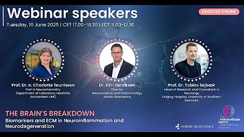Webinar | Neuroinflammation and Neurodegeneration: Biomarkers and ECM