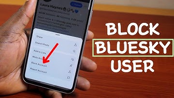 How to Stop People from Following you on Bluesky