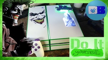 PS4 Custom Case Mod Tutorial (A Drumblanket DIY Project)