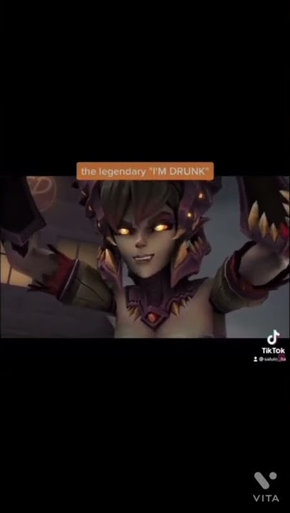 the legendary 'I'm drunk'