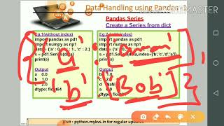 #PYTHON PANDAS SERIES PART-2 || #PANDAS LIBRARY