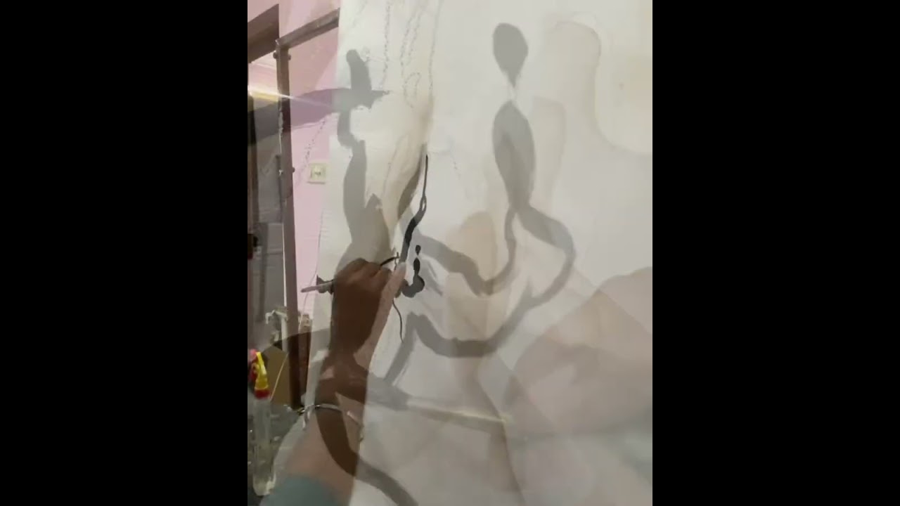 Modern Abstract Wall Decor by Craftico | Handmade Luxury Painting for Home