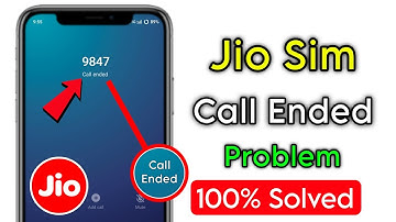 How to Solve Call Ended Problem in Jio SIM 2025 | Jio Call Ended | Jio Calling Not Working Problem